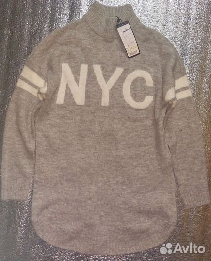 Новое платье теплое зимнее свитшот толствка