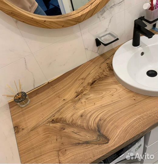 Столешница в ванную комнату