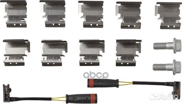 Колодки тормозные задние с противошумной пласти