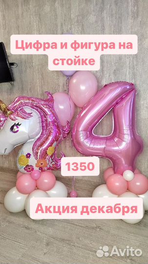 Воздушные гелиевые шарики на выписку