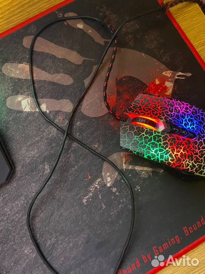 Игровая мышь проводная A4Tech Bloody A7 черный