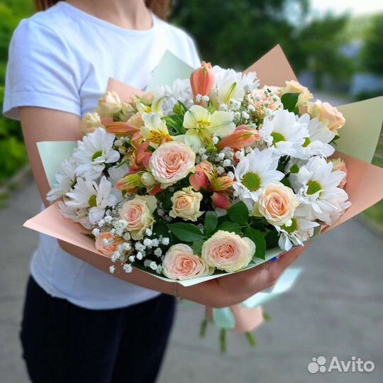 Цветы букеты доставка выпускной