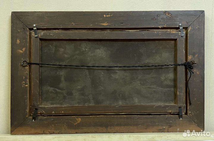 Картина старинная, конец 19 века