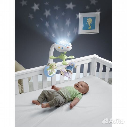 Мобиль в кроватку FisherPrice Мечты о бабочках
