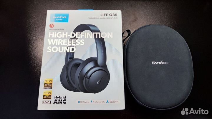 Наушники Soundcore life q35 by Anker