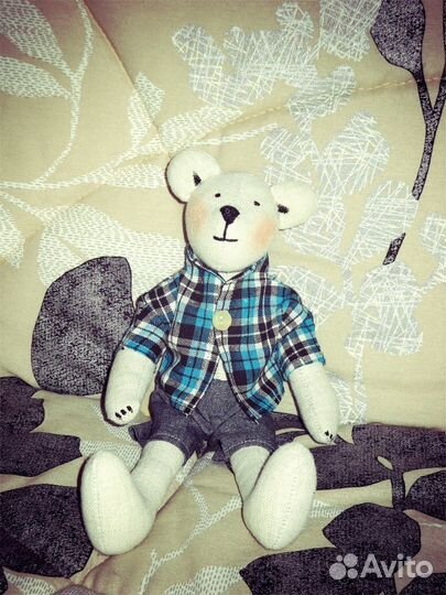 Мишки-тильда (ручная работа)