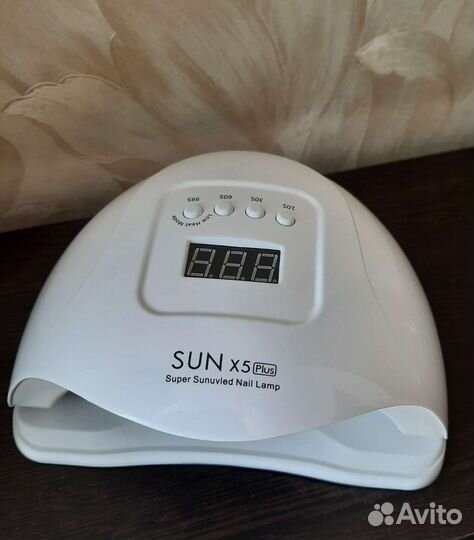 Мощная лампа для маникюра SUN X5 Plus