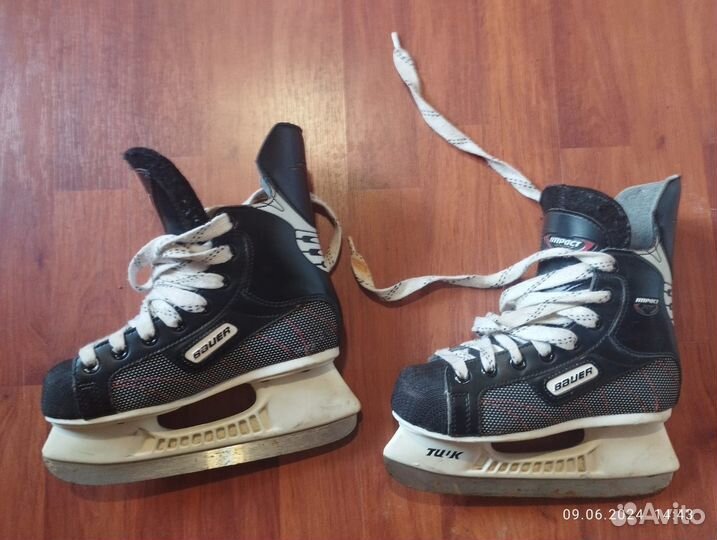 Коньки хоккейные bayer детские