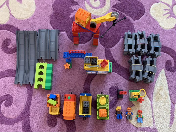 Lego duplo 10508 Большой поезд