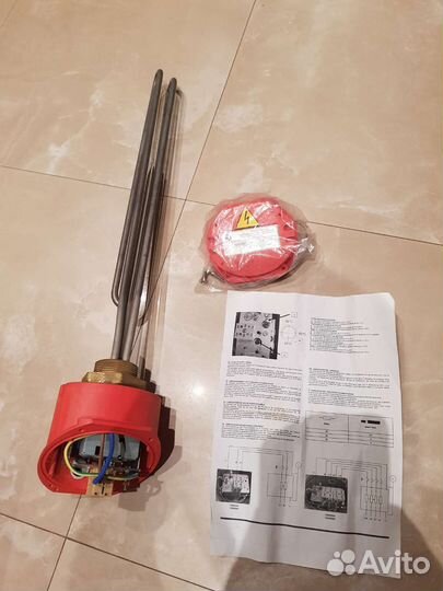 Тэн 3кВт однофазный с блоком управления 10800081