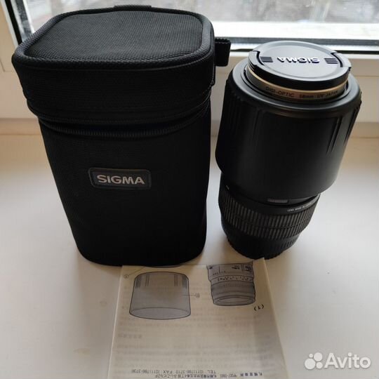 Объектив Sigma 70-300 mm