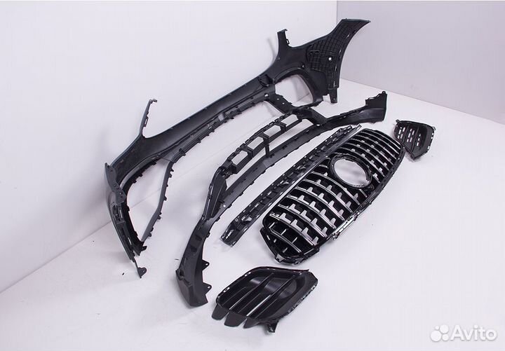 Бампер передний 63 AMG Mercedes GLC рестайлинг