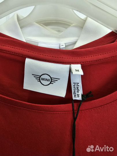 Женская футболка mini wing logo красная