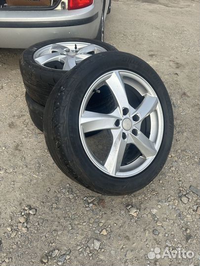 Оригинальные диски на skoda octavia a7 R17