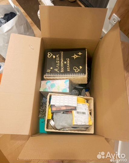 Большая коробка одежды для девочки 130-135
