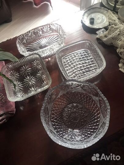 Хрустальные салатницы