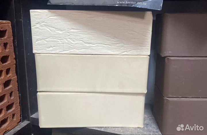 Кирпич лицевой слоновая кость