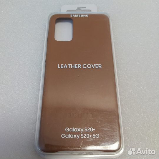 Чехол Samsung Leather Cover для Galaxy S20 Plus