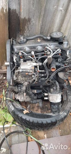 Контрактный двигатель фольксваген Sharan