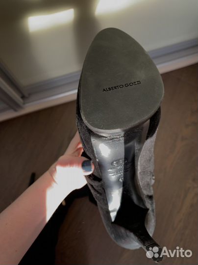 Сапоги Alberto Gozzi замша