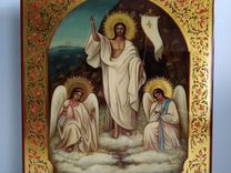 Икона рукописная Воскресение Христово