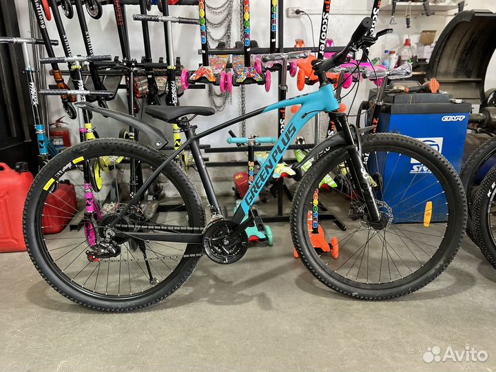 Велосипед 29 горный алюминиевый на shimano