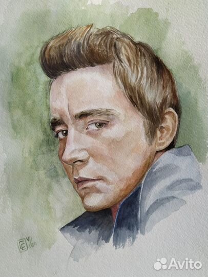 Портрет на заказ по фото (акварель)