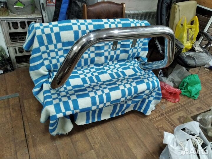 Кенгурин, защита бампера