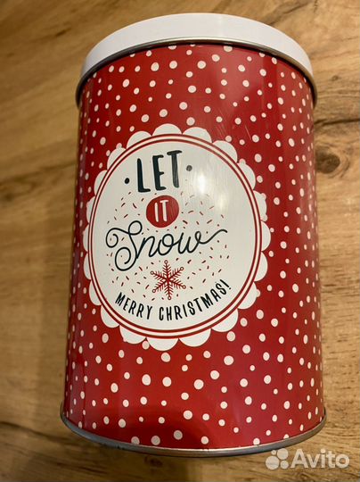 Жестяная банка/коробка для хранения