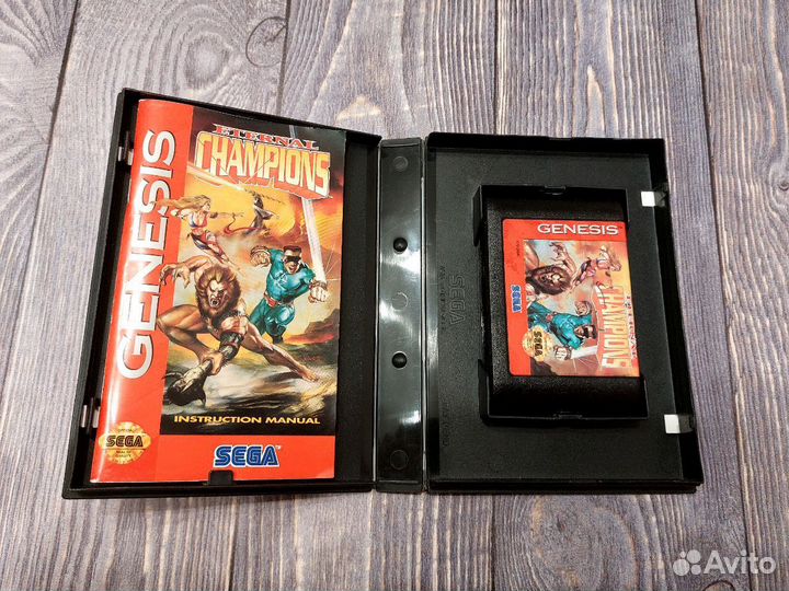 Eternal Champions Sega Genesis Original