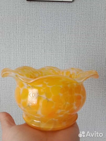 Ваза 3 в 1 из дутого стекла