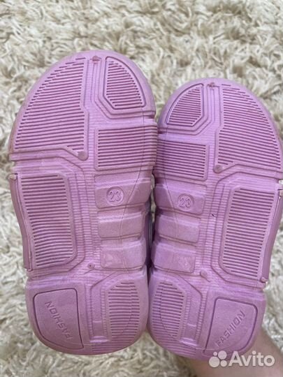 Ботинки-сапожки-угги для девочки