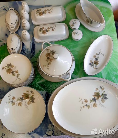 Фарфоровый сервиз Noritake Rose