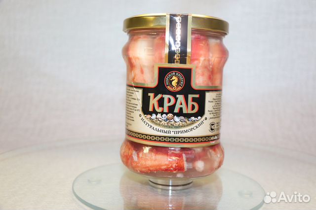 Краб консервированный 500гр купить в Санкт-Петербурге | Товары для дома ...