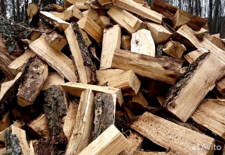 Дрова крупнонаколотые