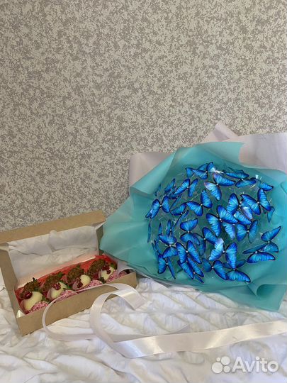 Волшебный букет из бабочек