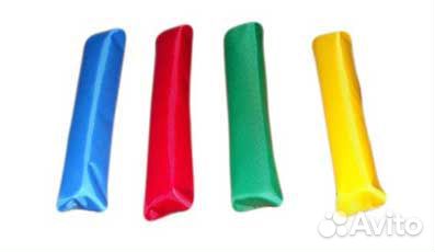 Палочки эстафетные, мягкие, набор 4 шт