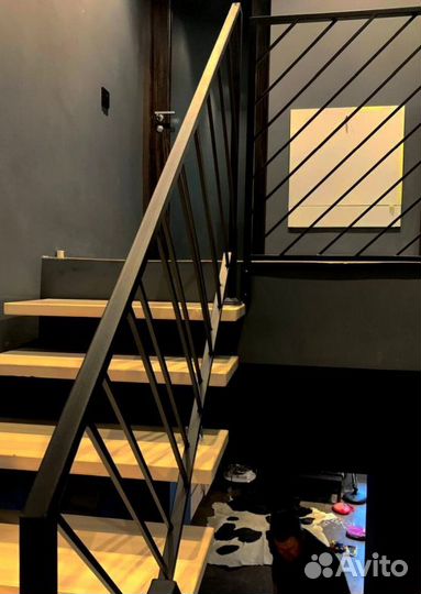 Металлокаркас для лестницы 