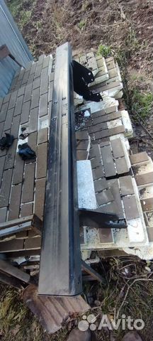 Бампер стальной на Тойота хай lux