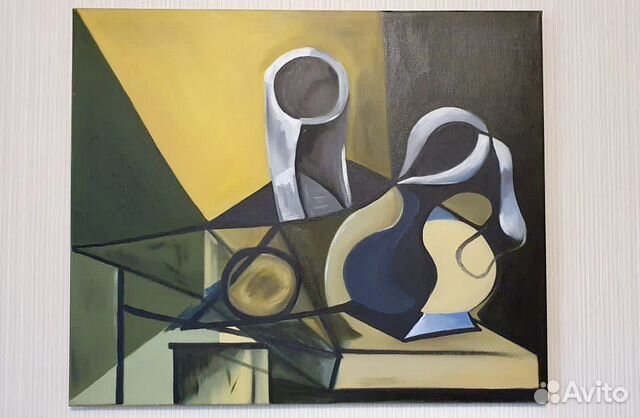 Пикассо «Натюрморт с кувшином» масло, холст