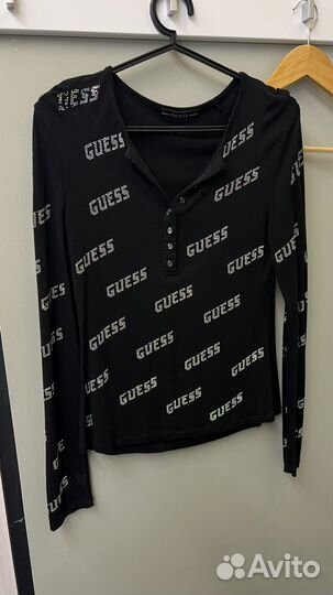 Лонгслив guess женский оригинал джемпер кофта