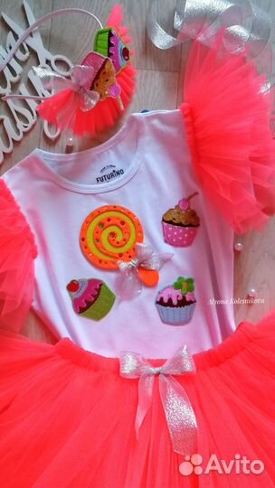 Костюм конфетки/пироженое/леденец на заказ