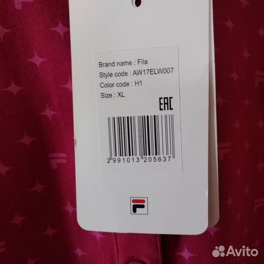 Футболка поло женская fila XL 48-50 (с дефектами)