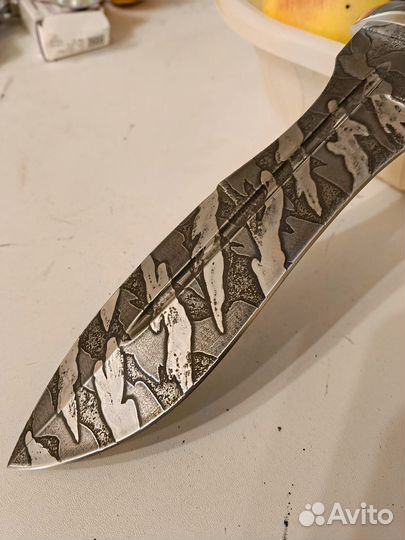 Нож охотничий ручной работы