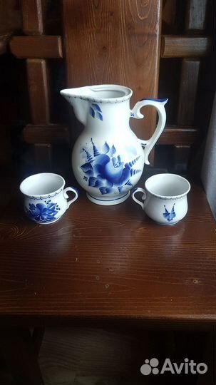 Кувшин гжель