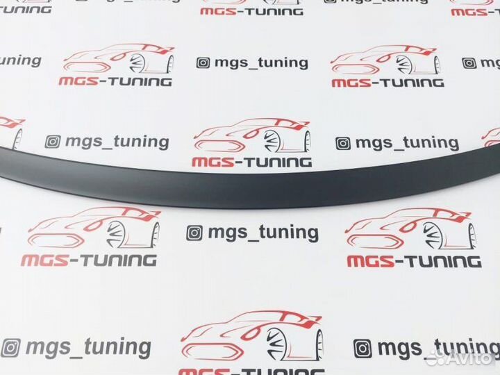 Спойлер на Mercedes S-Coupe c217 (Черный мат)