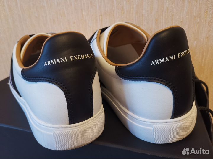 Кроссовки кеды кожа Armani Exchange (р.44/29см)