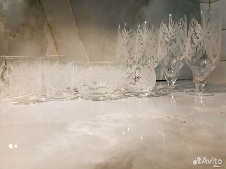 Рюмки фужеры бокалы