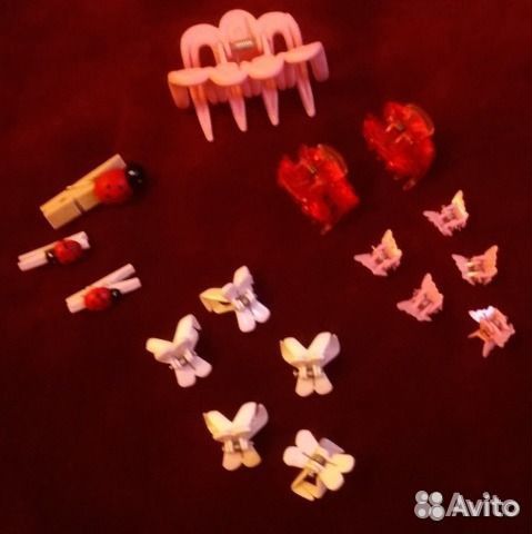 Заколки на волосы, шпильки