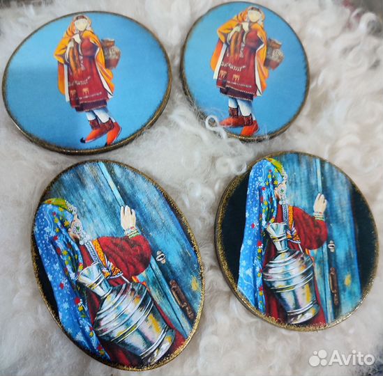 Магнитик Дагестанский авторский рисунок